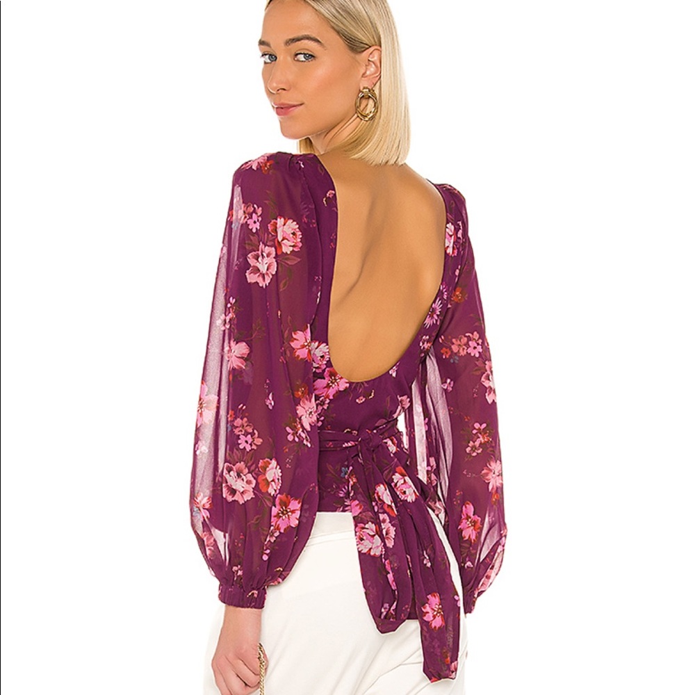 Dree Top In Jolene Floral - image 1